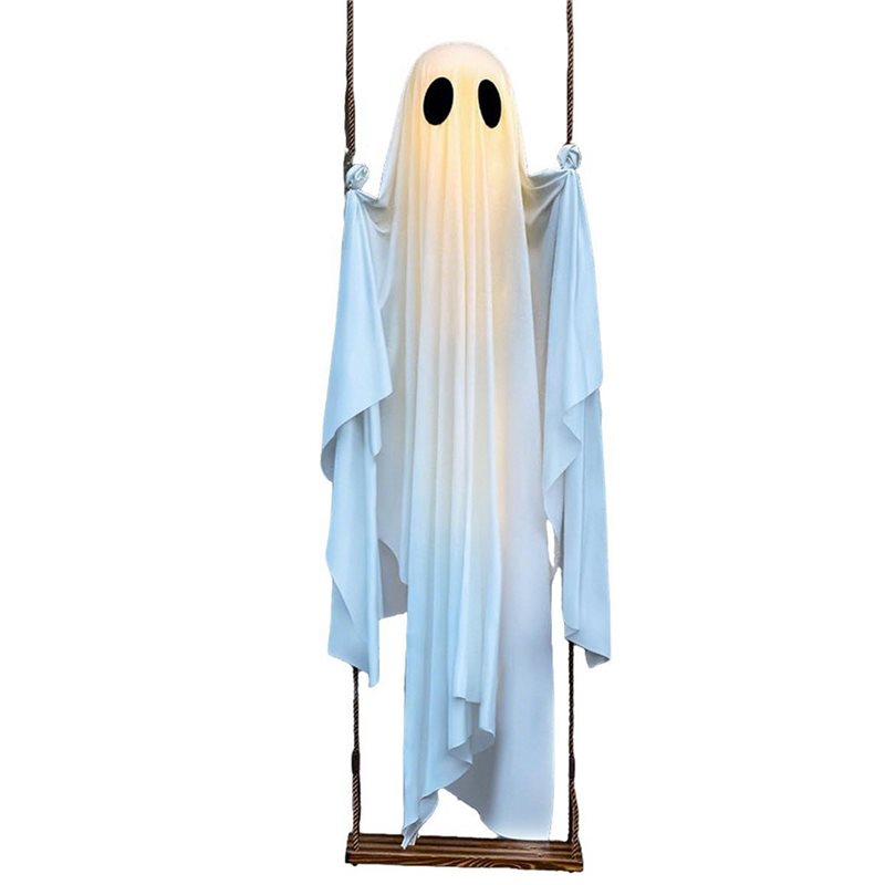 Outdoor Lighting Wedding Decor - [NEW!A08R】 Halloween Decorations Outdoor Hanging Swing