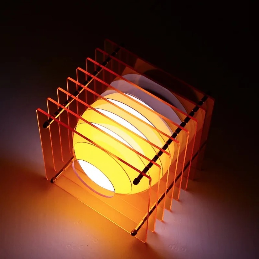 Lighting Decor For Room - DIY Moon Lamp Acrylic Thousand Layer