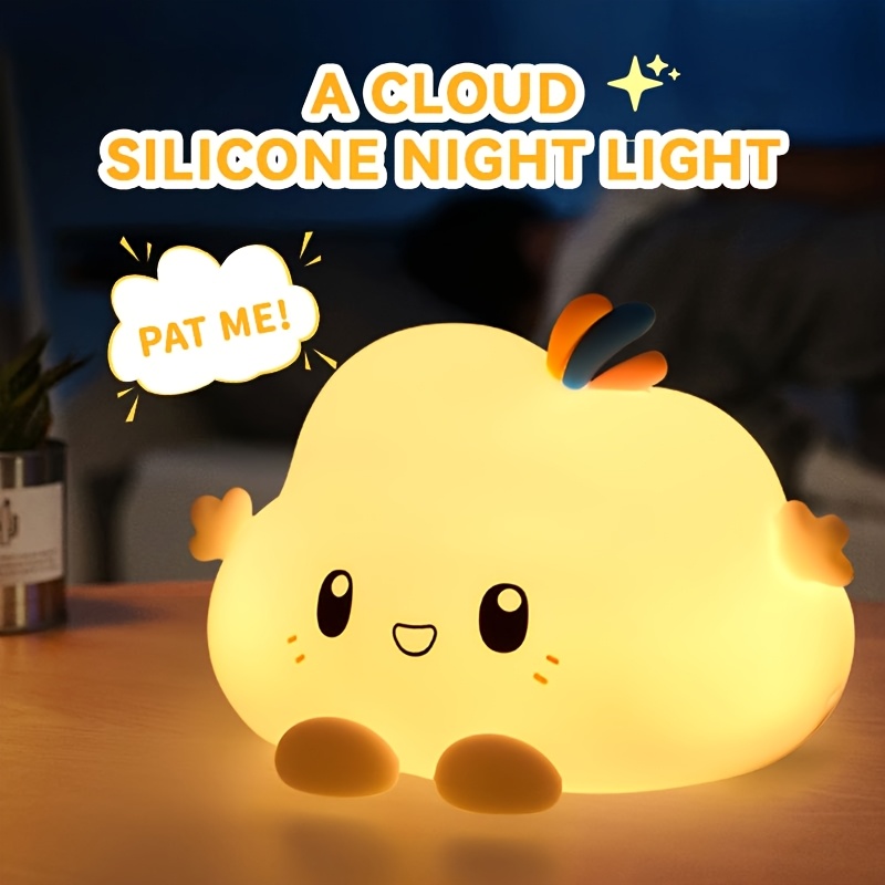 Lighting Decorative - Cloud Night Light,Touch-Control Dimming, Charging &