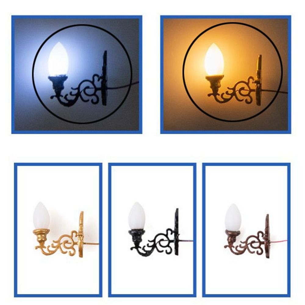 New 1.7*2cm Dollhouse Wall Lam - đánh giá và giá Lighting Metal Wall Decor