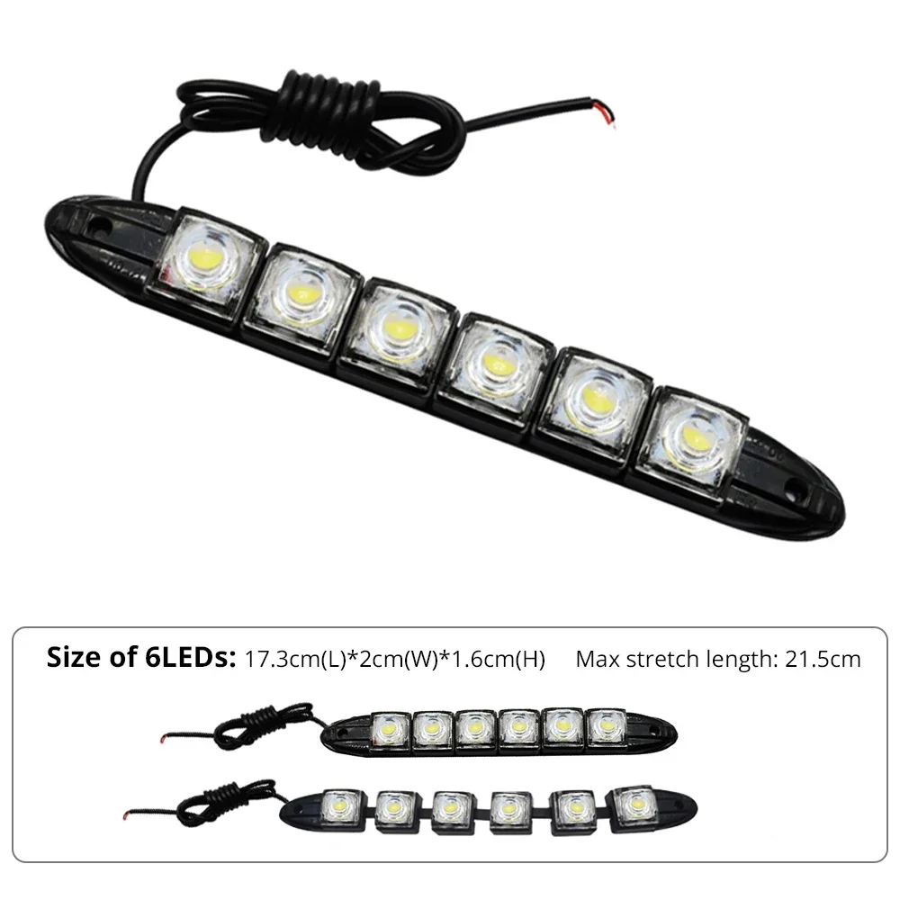 2PCS LED Waterproof DRL Light  - đánh giá và giá Ambient Led Strip