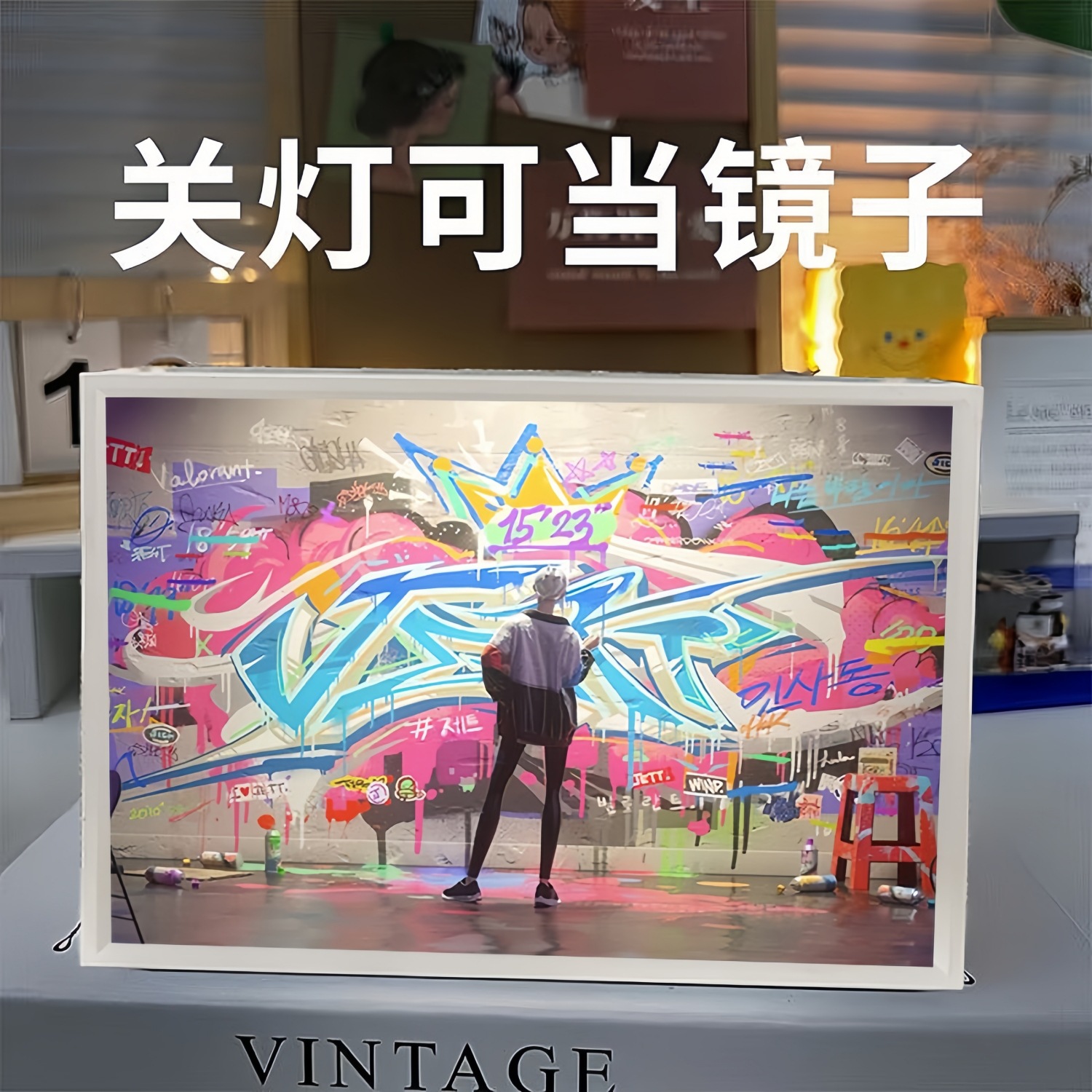 2026 New Creative Painting Con - đánh giá và giá Decor Lighting Fans