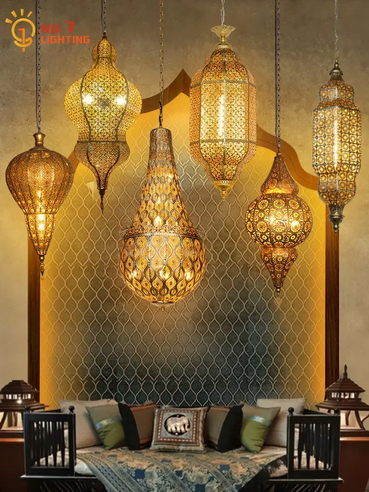 Southeast Asia Moroccan Retro  - đánh giá và giá Lighting Metal Wall Decor