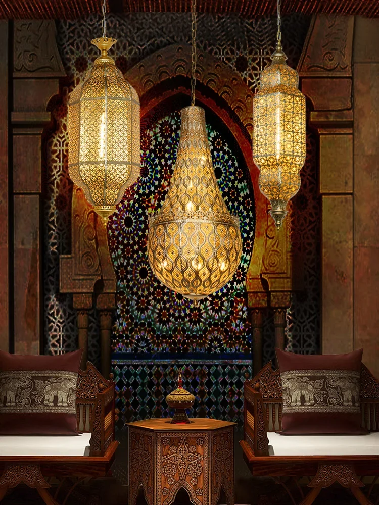Southeast Asia Moroccan Retro  - đánh giá và giá Lighting Metal Wall Decor