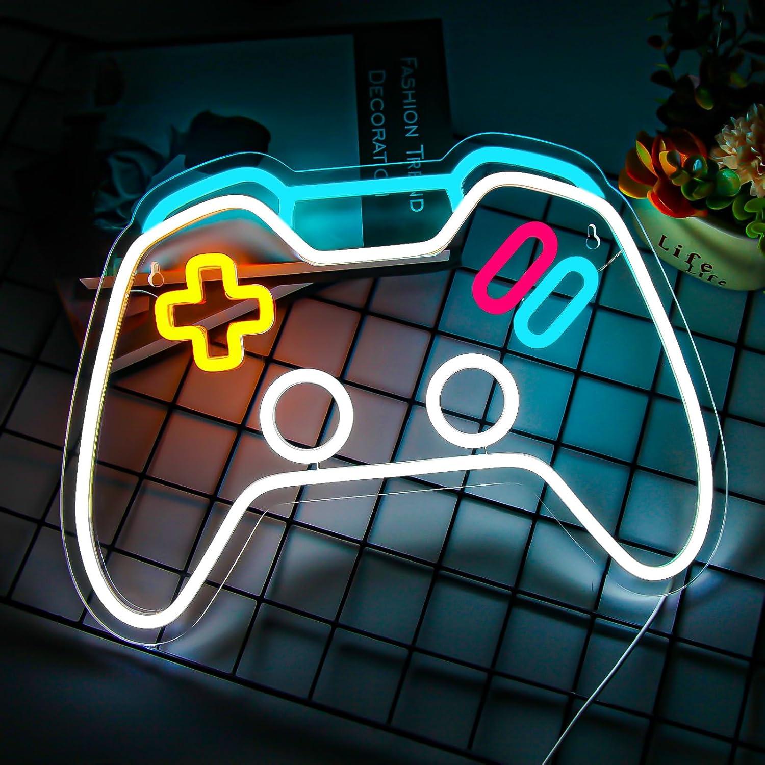 Game Neon Sign Dimmable Game C - đánh giá và giá Bedroom Lighting Decor Ideas