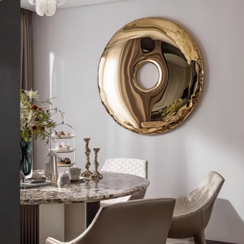 Stainless steel electroplated  - đánh giá và giá Lighting Metal Wall Decor