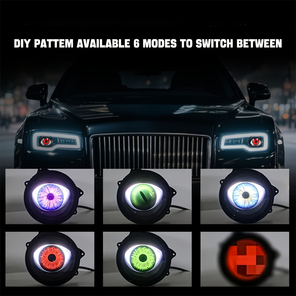  6-Mode Led Dynamic Devil Eye - đánh giá và giá Lighting Decorative