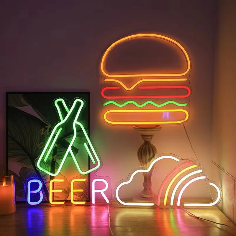 Trò Chơi Neon Đèn Ngủ Dấu Hiệu - đánh giá và giá Bedroom Lighting Decor Ideas