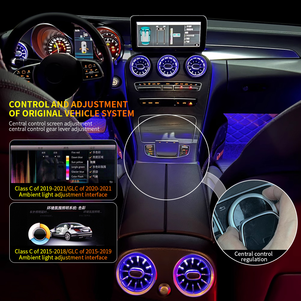 For Mercedes Benz Ambient Ligh - đánh giá và giá Ambient Led Strip
