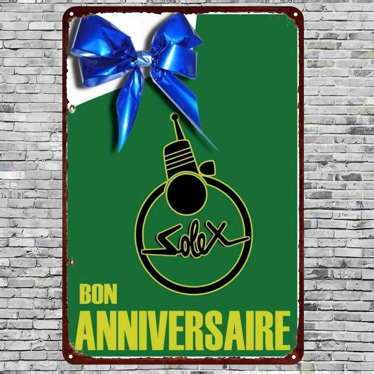 Vintage Tin Sign - Solax Light - đánh giá và giá Lighting Metal Wall Decor