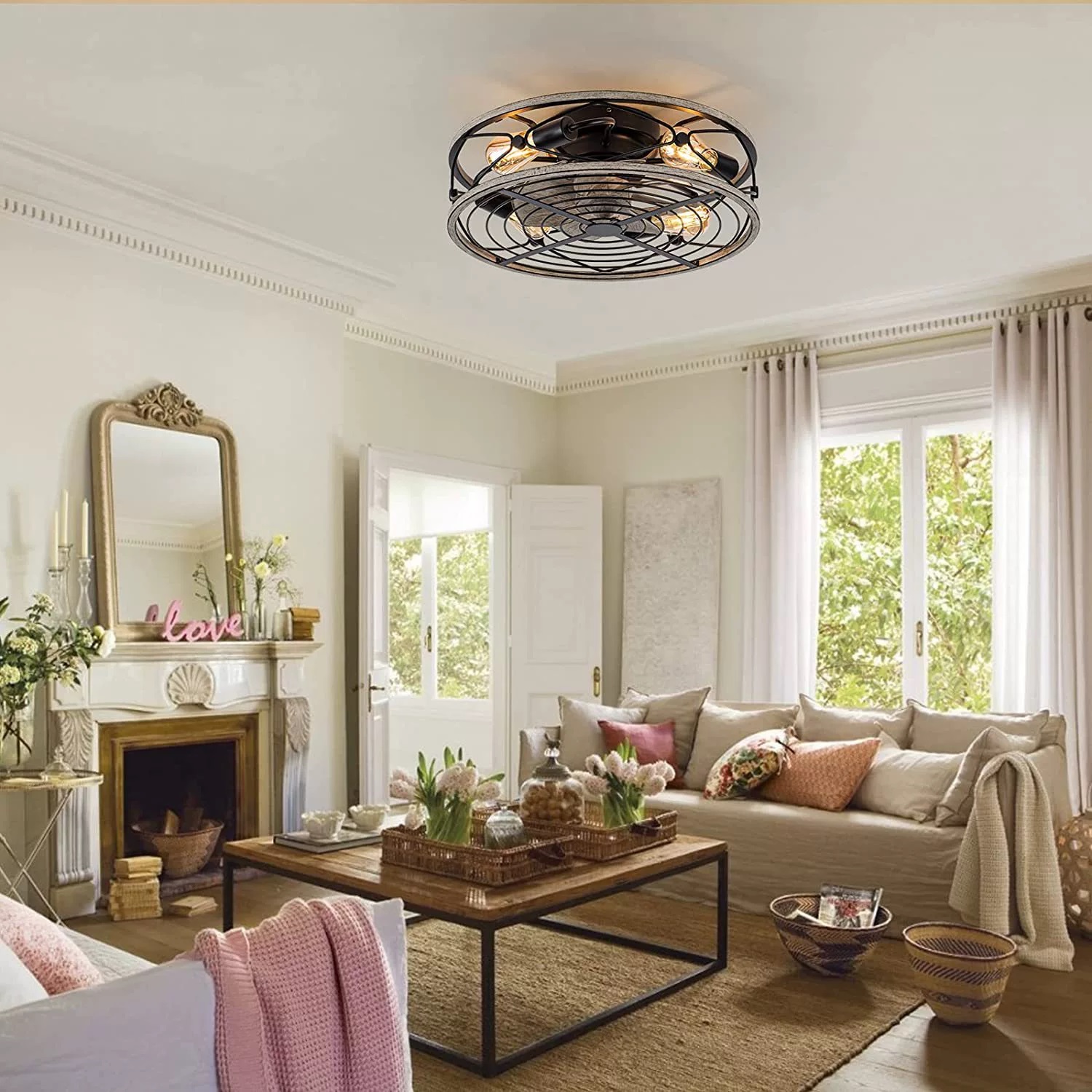 Smart Ceiling Fan Fans With Li - đánh giá và giá Decor Lighting Fans