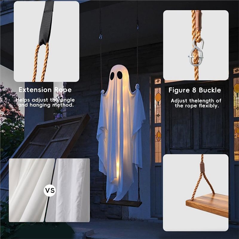 [NEW!A08R】 Halloween Decoratio - đánh giá và giá Outdoor Lighting Wedding Decor