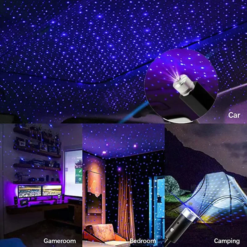 Mini Car LED Star Night Light  - đánh giá và giá Star Projector Night