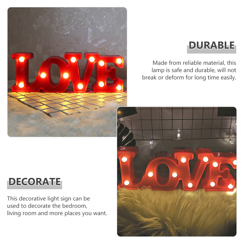 Adorable Light Up Letter Sign  - đánh giá và giá Bedroom Lighting Decor Ideas