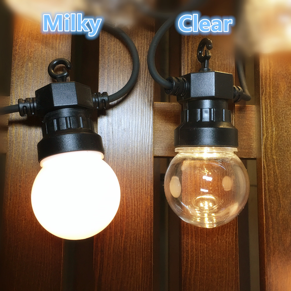 Outdoor Globe LED Clear Ball S - đánh giá và giá Outdoor Lighting Wedding Decor