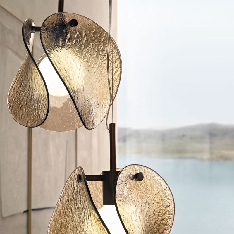 Retro Creative Glass LED Penda - đánh giá và giá Lighting Metal Wall Decor