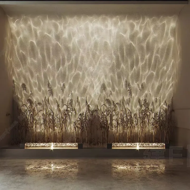 Smart 3D Wall Wash Flame Proje - đánh giá và giá Lighting Decor For Room