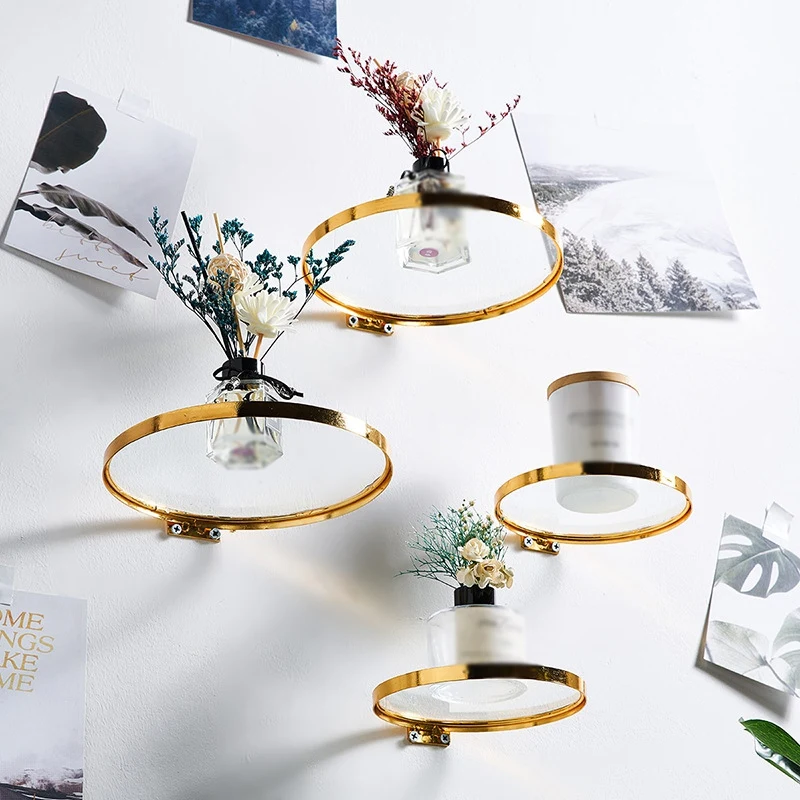 Round Wall Hanging Iron & Glas - đánh giá và giá Lighting Metal Wall Decor