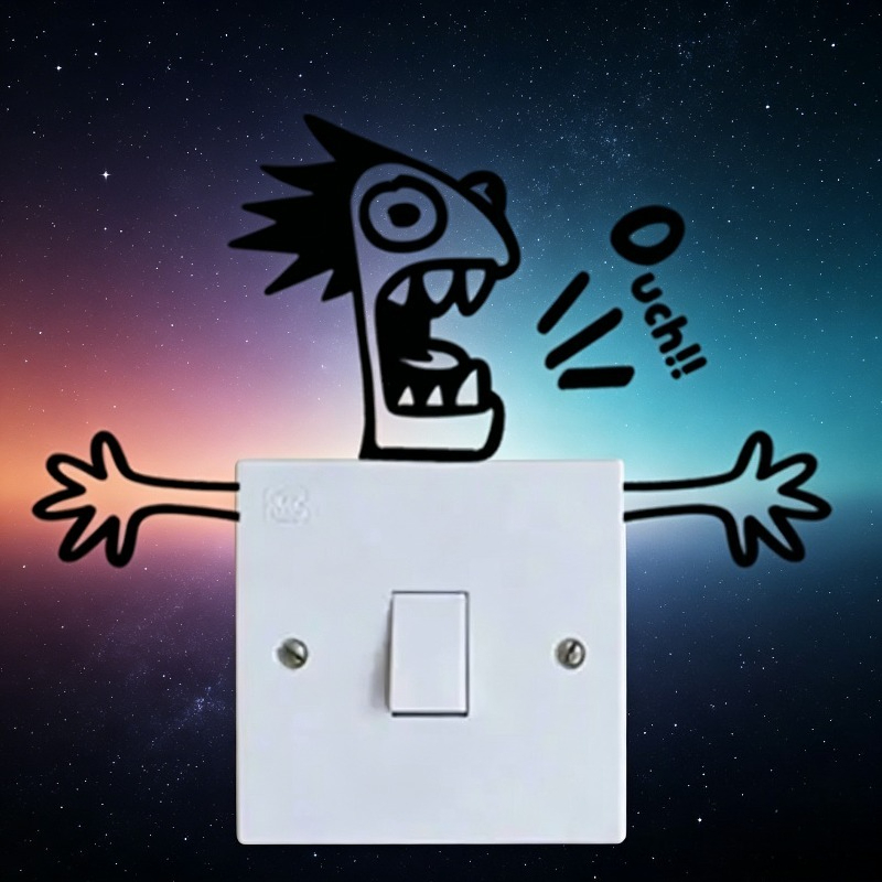 Funny Shock Monster Metal Swit - đánh giá và giá Lighting Metal Wall Decor