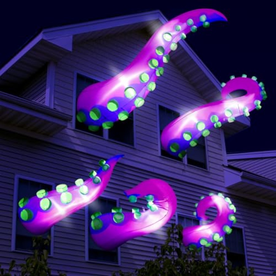 Halloween window decoration ou - đánh giá và giá Outdoor Lighting Wedding Decor
