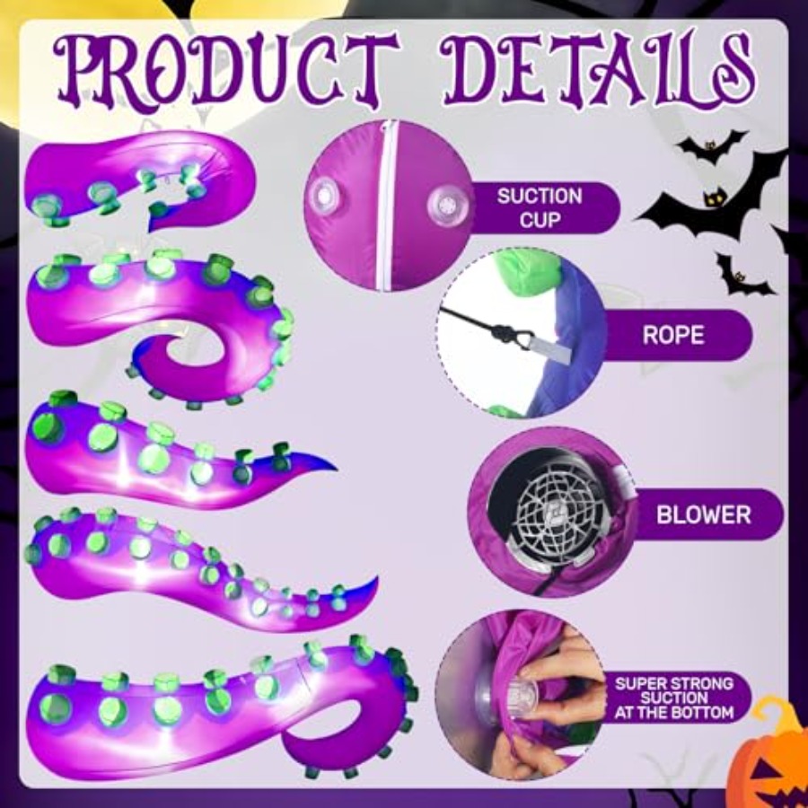 Halloween window decoration ou - đánh giá và giá Outdoor Lighting Wedding Decor
