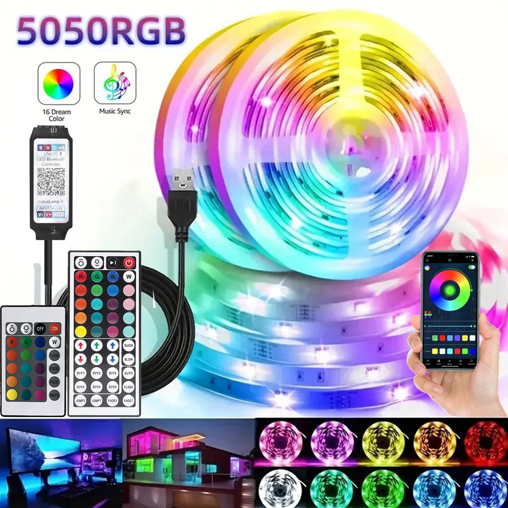 Smart RGB LED Gaming Light Str - đánh giá và giá Ambient Led Strip