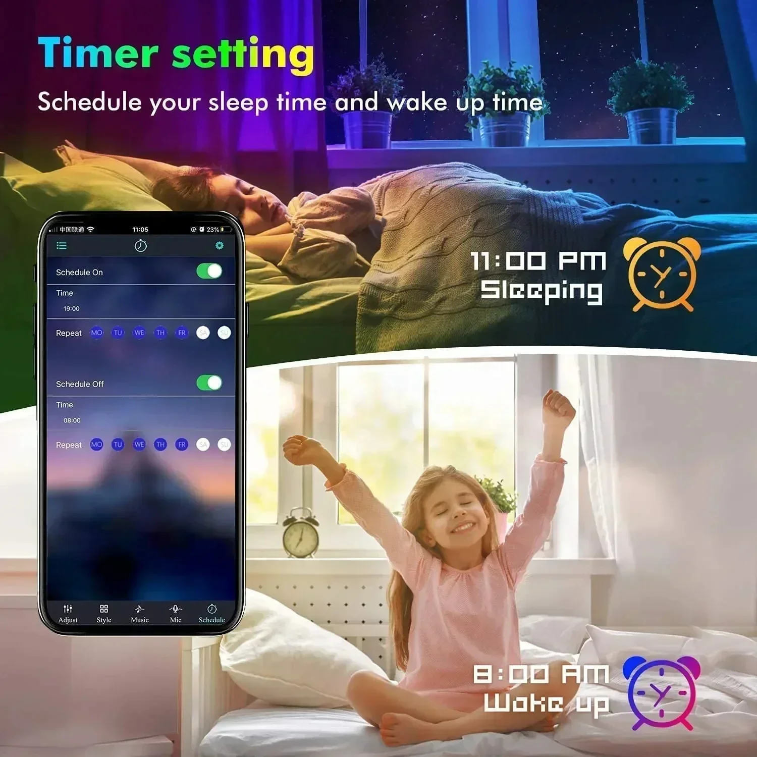 Smart RGB LED Gaming Light Str - đánh giá và giá Ambient Led Strip