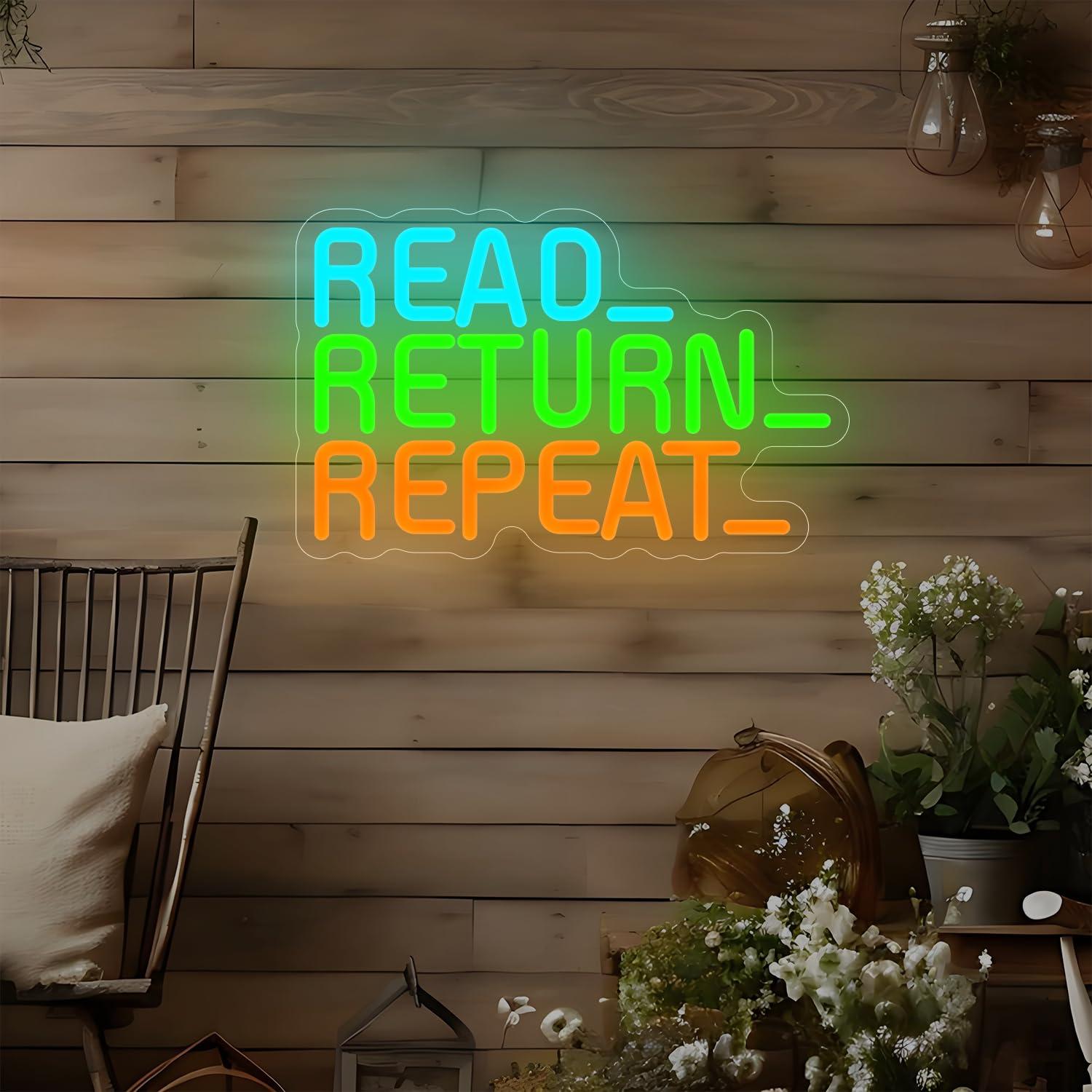 Read Return Repeat Neon Sign U - đánh giá và giá Decor Lighting Returns