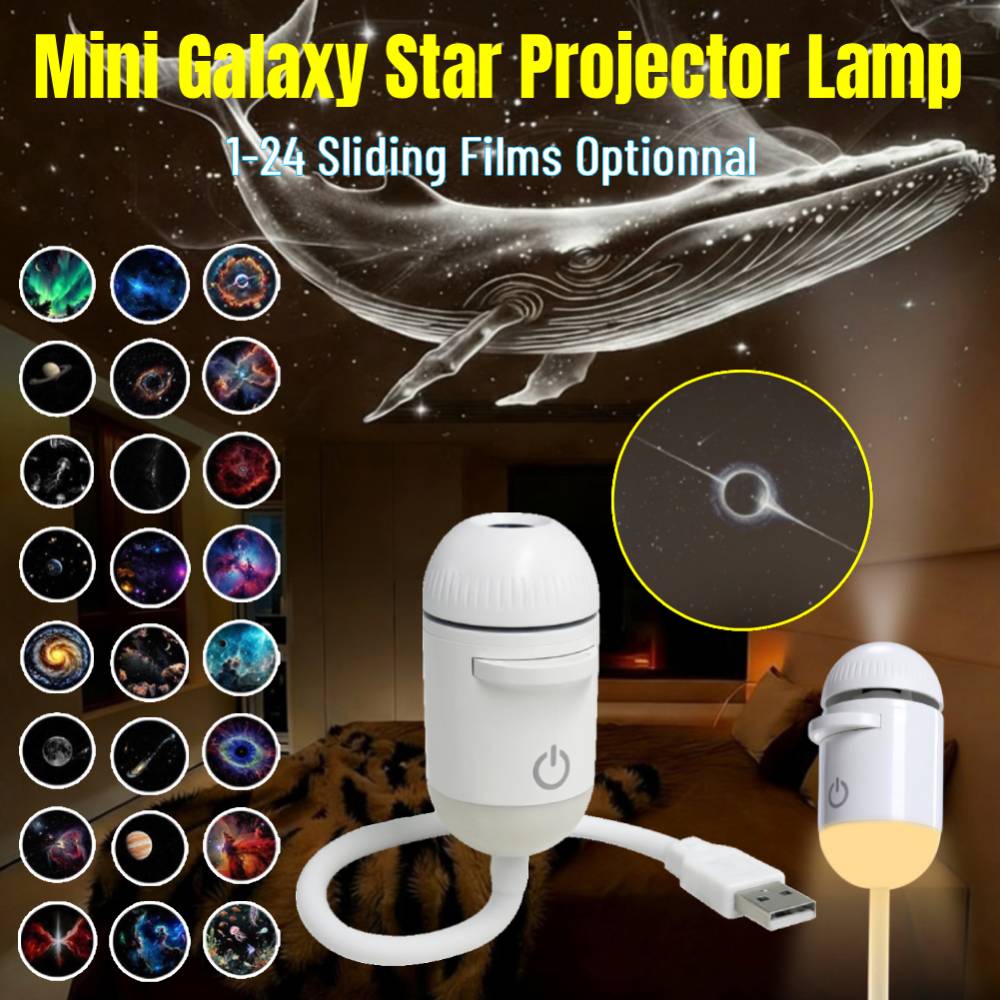 Mini Galaxy Star Night Light P - đánh giá và giá Star Projector Night