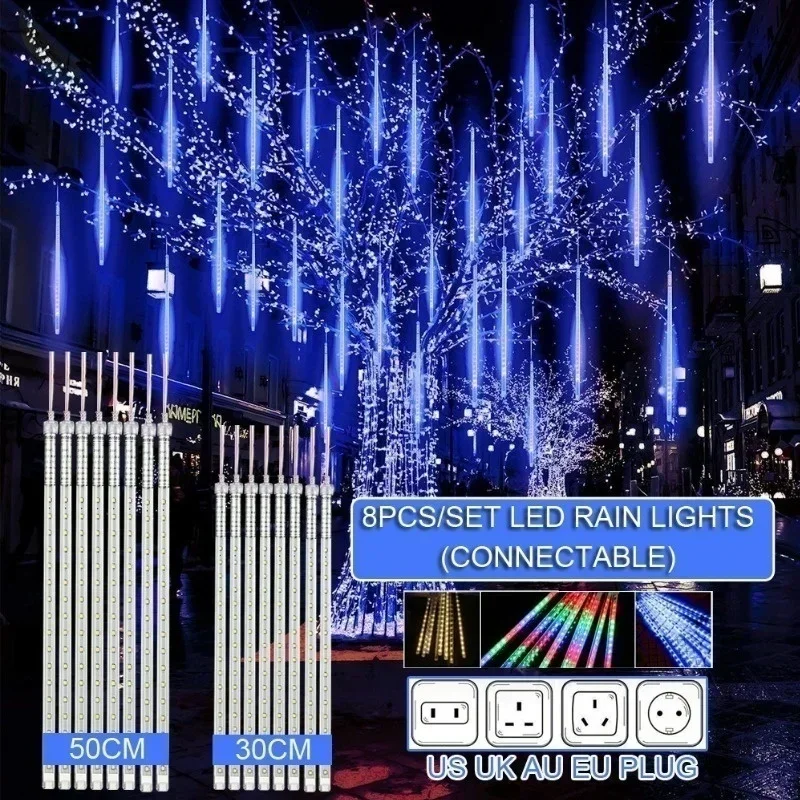 30cm /50cm Waterproof Meteor S - đánh giá và giá Outdoor Lighting Wedding Decor