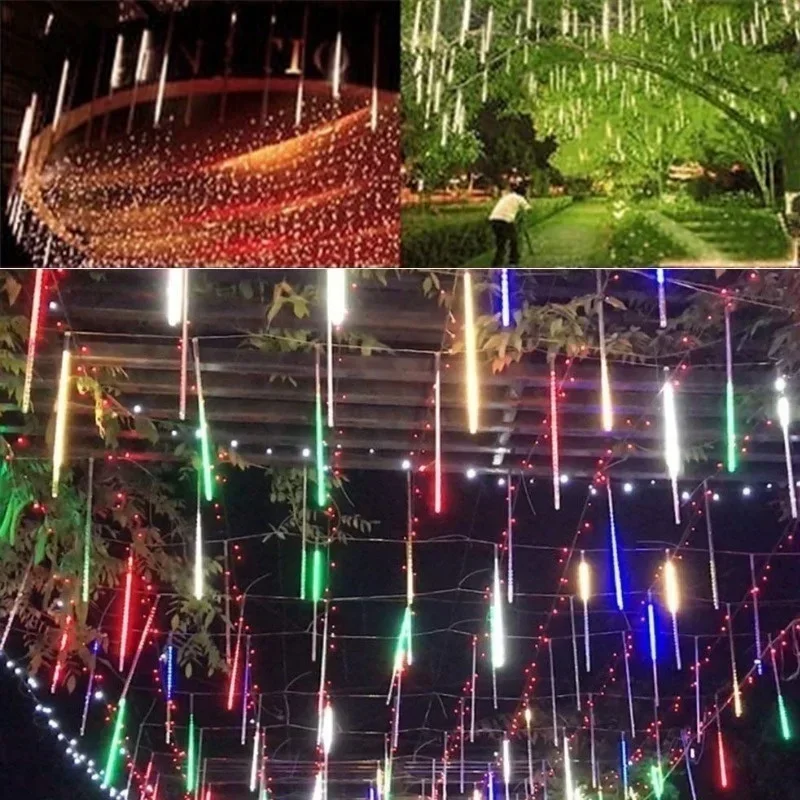 30cm /50cm Waterproof Meteor S - đánh giá và giá Outdoor Lighting Wedding Decor