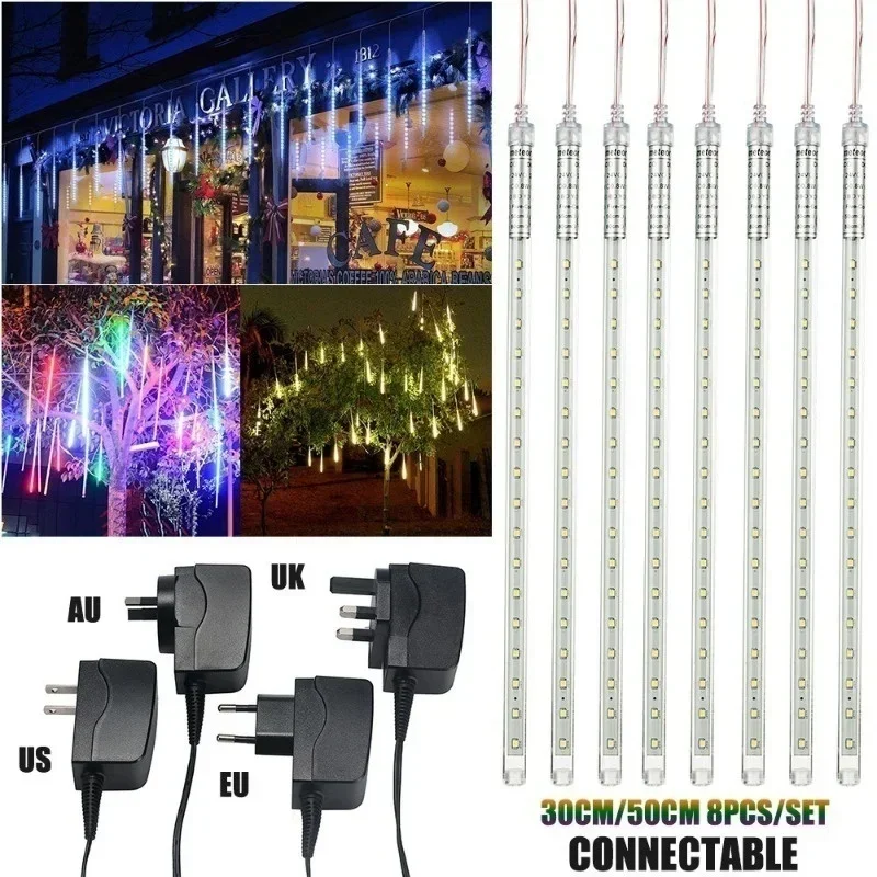 30cm /50cm Waterproof Meteor S - đánh giá và giá Outdoor Lighting Wedding Decor