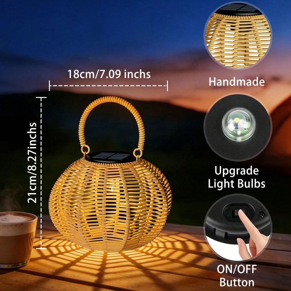 Rattan Solar Ambient Light For - đánh giá và giá Outdoor Lighting Wedding Decor