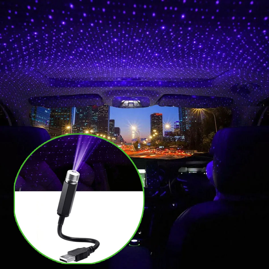 5V USB Mini Car LED Starry Sky - đánh giá và giá Star Projector Night