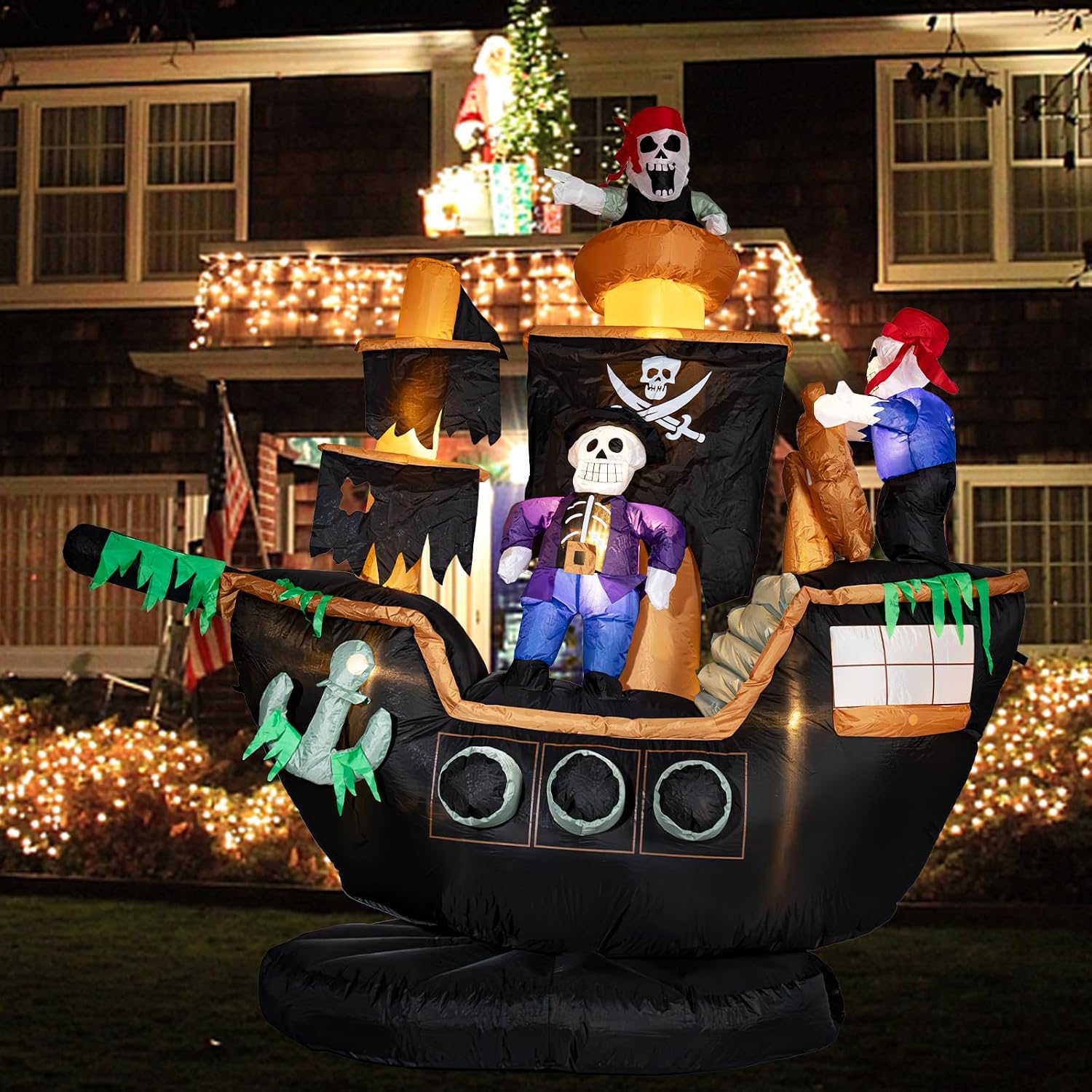 Outdoor Halloween Inflatable P - đánh giá và giá Decor Lighting Fans