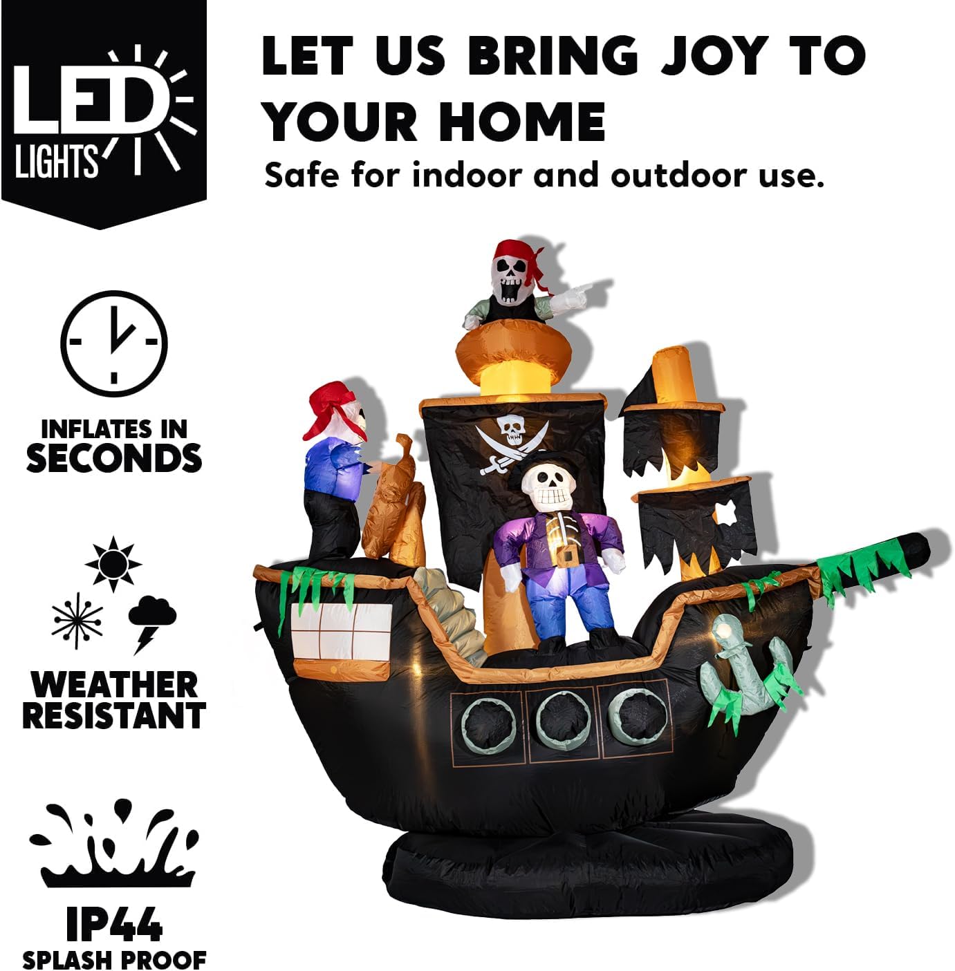 Outdoor Halloween Inflatable P - đánh giá và giá Decor Lighting Fans