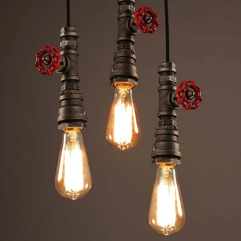 Retro Loft Industry Wind Water - đánh giá và giá Lighting Metal Wall Decor
