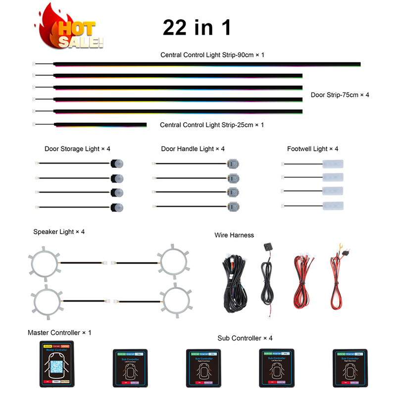 Welcome Custom Ambient Lightin - đánh giá và giá Ambient Led Strip