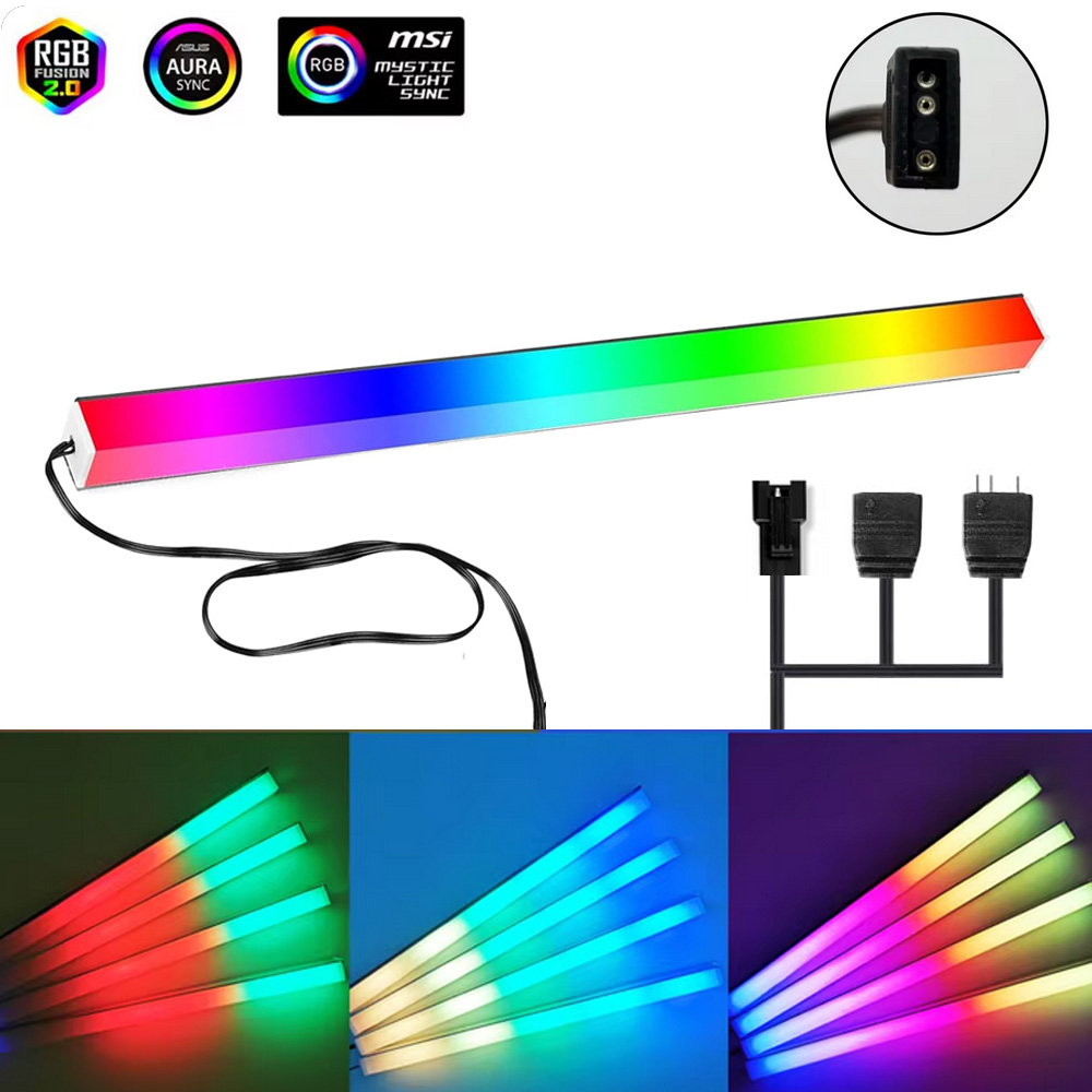 5V ARGB 3Pin Header for Asus A - đánh giá và giá Ambient Led Strip