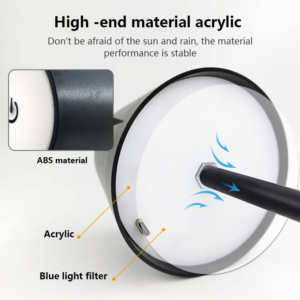 LED Rechargeable Desk Light Wi - đánh giá và giá Lighting Decor For Room
