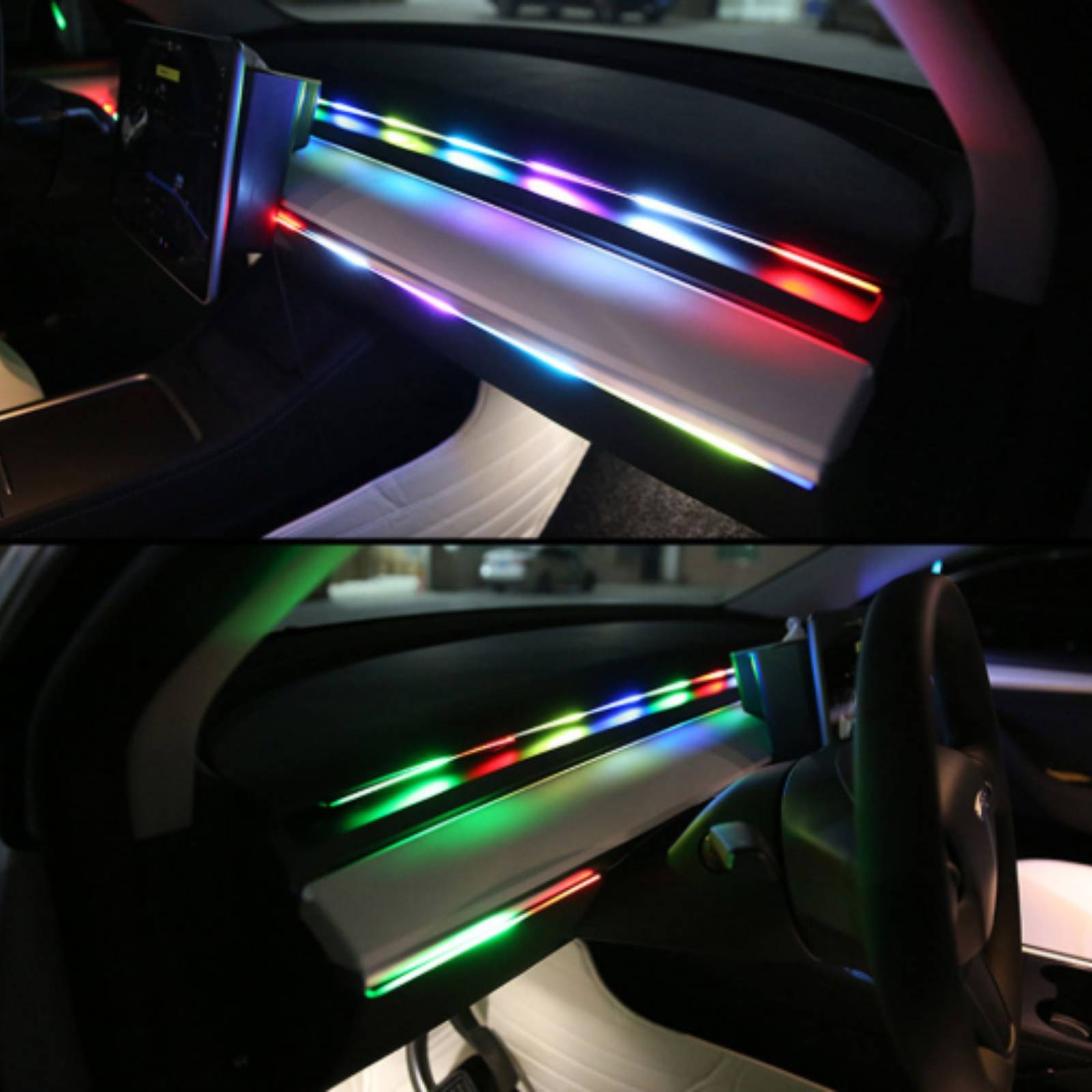 6 Pieces Acrylic Interior Car  - đánh giá và giá Ambient Led Strip