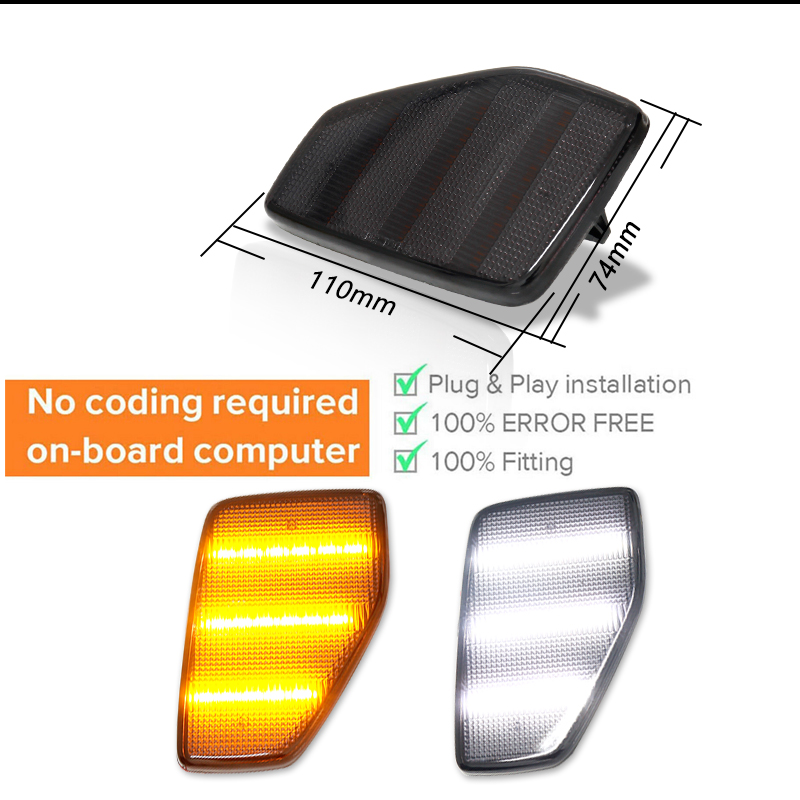 IJDM Xe Hổ Phách Ba Hàng Dải Đ - đánh giá và giá Ambient Led Strip